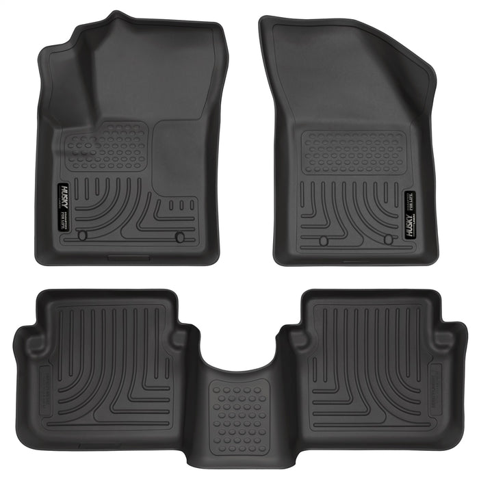 Husky Liners 98091 Weatherbeater-Front/2nd Seat Floor Liners for Select Chrysler 200, Dodge Avenger