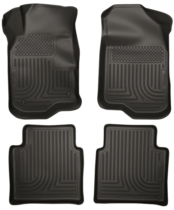 Husky Liners 98111 Weatherbeater-Front/2nd Seat Floor Liners for Select Chevrolet Malibu, Saturn Aura