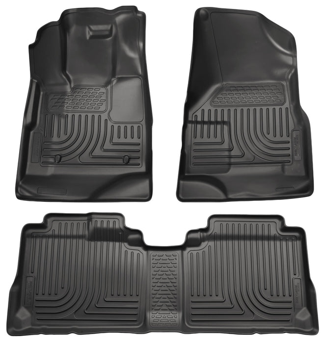 Husky Liners 98141 Weatherbeater-Front/2nd Seat Floor Liners for Select Cadillac SRX