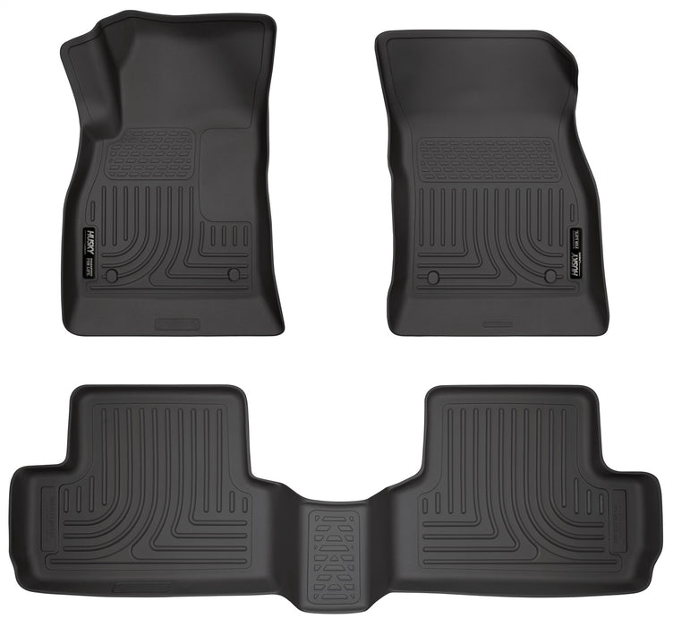 Husky Liners 98171 Weatherbeater-Front/2nd Seat Floor Liners for Select Buick Verano