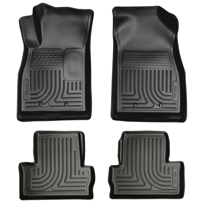 Husky Liners 98181 Weatherbeater-Front/2nd Seat Floor Liners for Select Chevrolet Volt
