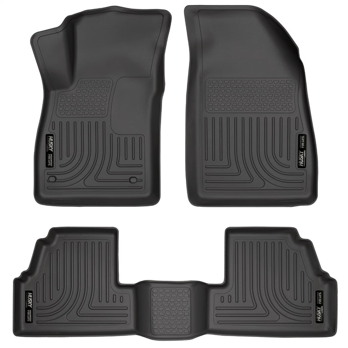 Husky Liners 98271 Weatherbeater-Front/2nd Seat Floor Liners for Select Buick Encore, Chevrolet Trax