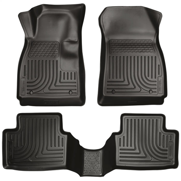 Husky Liners 98291 Weatherbeater-Front/2nd Seat Floor Liners for Select Chevrolet Sonic