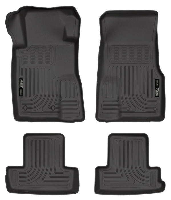 Husky Liners 98371 Weatherbeater-Front/2nd Seat Floor Liners for Select Ford Mustang