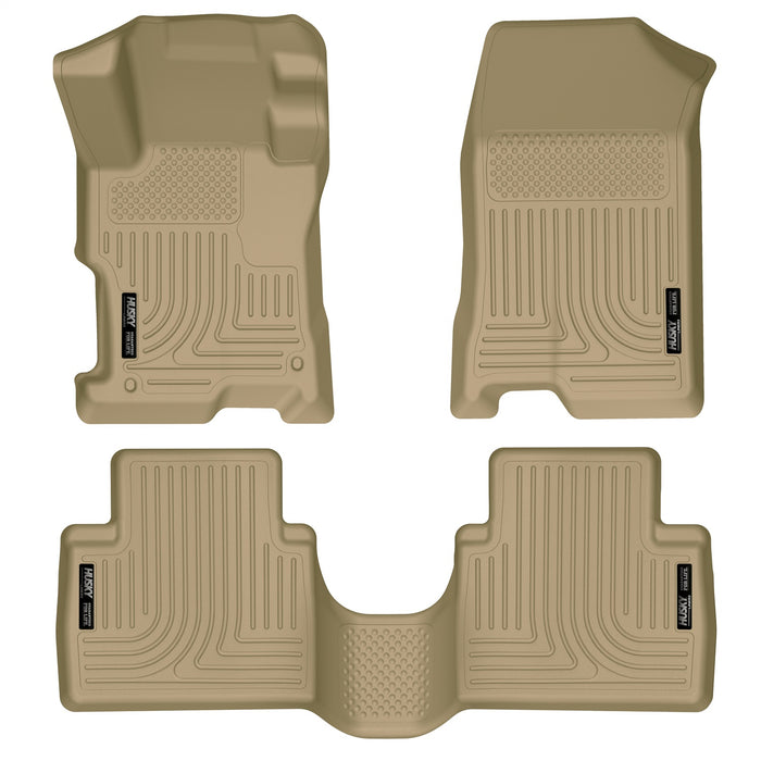 Husky Liners 98403 Weatherbeater-Front/2nd Seat Floor Liners for Select Honda Accord