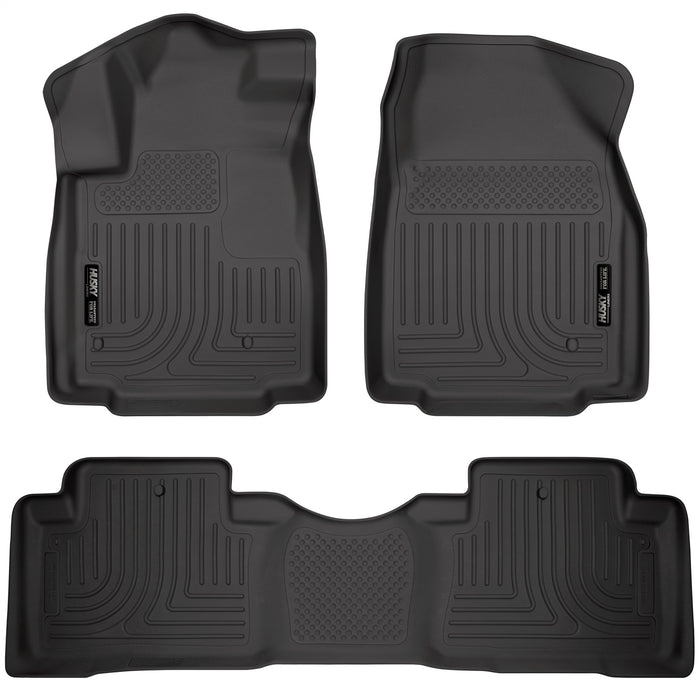 Husky Liners 98421 Weatherbeater-Front/2nd Seat Floor Liners for Select Honda Pilot