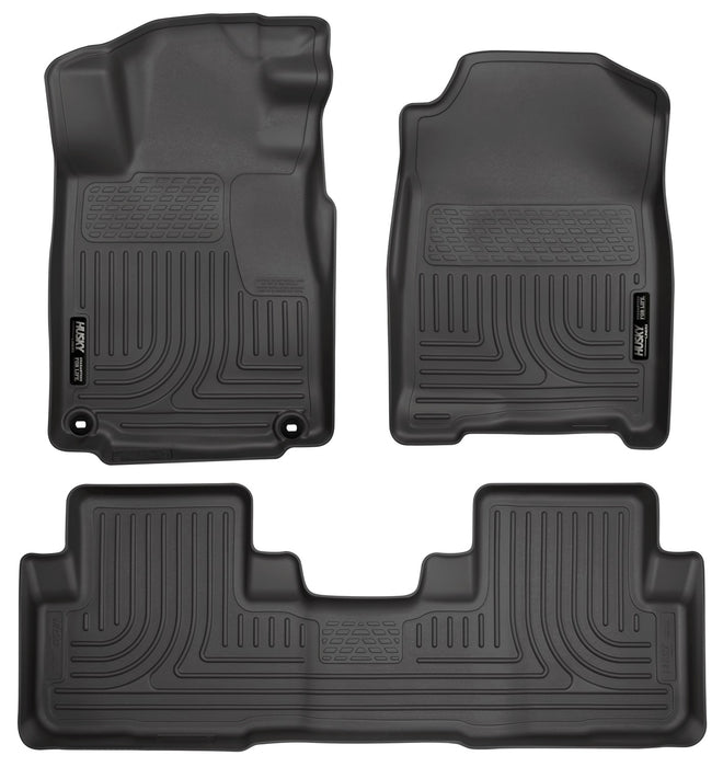 Husky Liners 98451 Weatherbeater-Front/2nd Seat Floor Liners for Select Honda CR-V