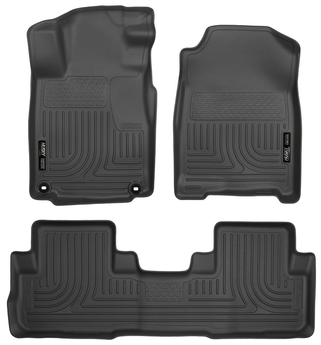 Husky Liners 98471 Weatherbeater-Front/2nd Seat Floor Liners for Select Honda CR-V
