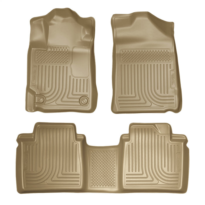 Husky Liners 98513 Weatherbeater-Front/2nd Seat Floor Liners for Select Toyota Camry
