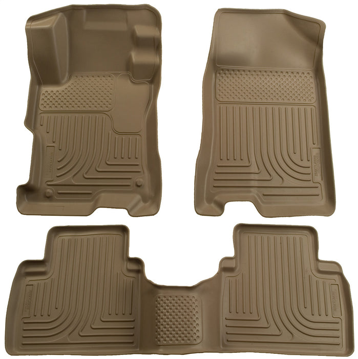 Husky Liners 98523 Weatherbeater-Front/2nd Seat Floor Liners for Select Toyota Prius