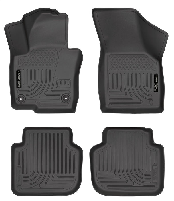 Husky Liners 98681 Weatherbeater-Front/2nd Seat Floor Liners for Select Volkswagen Passat