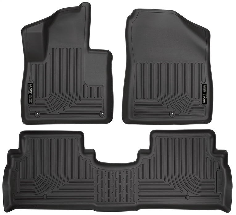 Husky Liners 98691 Weatherbeater-Front/2nd Seat Floor Liners for Select Kia Sorento