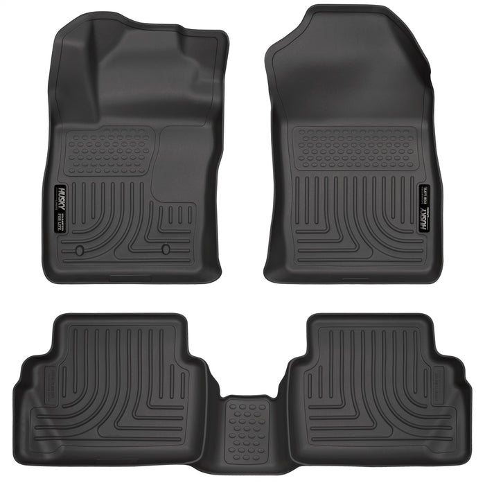 Husky Liners 98751 Weatherbeater-Front/2nd Seat Floor Liners for Select Ford Fiesta