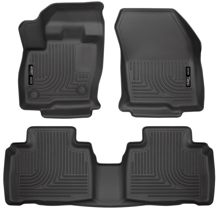 Husky Liners 98781 Weatherbeater-Front/2nd Seat Floor Liners for Select Ford Edge