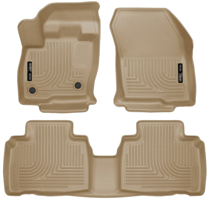Husky Liners 98783 Weatherbeater-Front/2nd Seat Floor Liners for Select Ford Edge