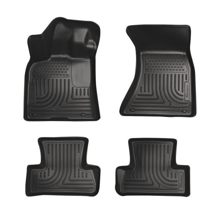 Husky Liners 98821 Weatherbeater-Front/2nd Seat Floor Liners for Select Mercedes-Benz GLK250, Mercedes-Benz GLK350