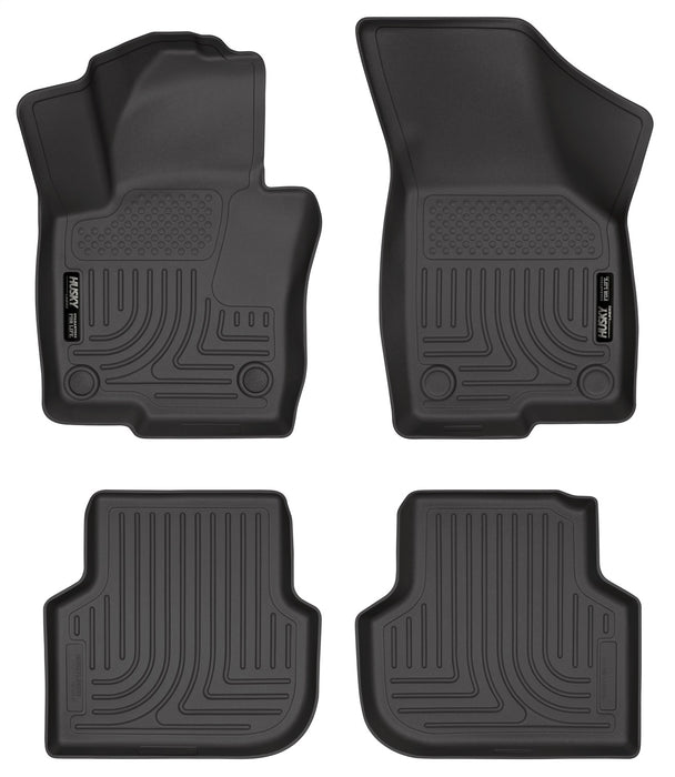 Husky Liners 98831 Weatherbeater-Front/2nd Seat Floor Liners for Select Volkswagen Jetta
