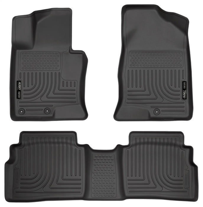 Husky Liners 98851 Weatherbeater-Front/2nd Seat Floor Liners for Select Hyundai Sonata
