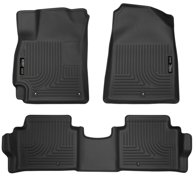 Husky Liners 98871 Weatherbeater-Front/2nd Seat Floor Liners for Select Hyundai Elantra