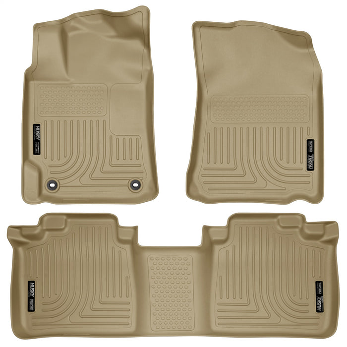 Husky Liners 98903 Weatherbeater-Front/2nd Seat Floor Liners for Select Toyota Camry