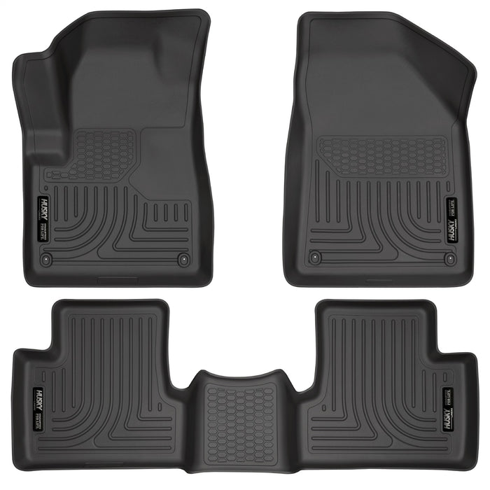 Husky Liners 99031 Weatherbeater-Front/2nd Seat Floor Liners for Select Jeep Cherokee