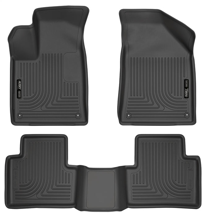 Husky Liners 99071 Weatherbeater-Front/2nd Seat Floor Liners for Select Chrysler 200