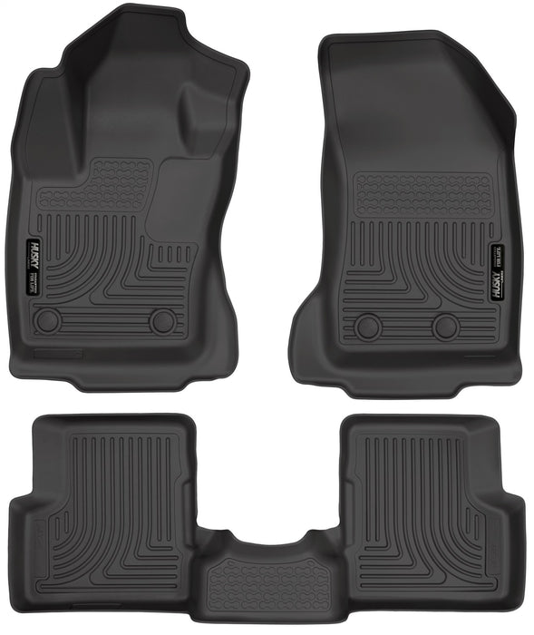 Husky Liners 99081 Weatherbeater-Front/2nd Seat Floor Liners for Select Jeep Renegade