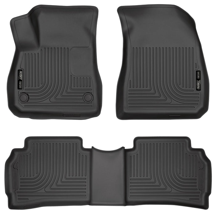 Husky Liners 99191 Weatherbeater-Front/2nd Seat Floor Liners for Select Chevrolet Malibu