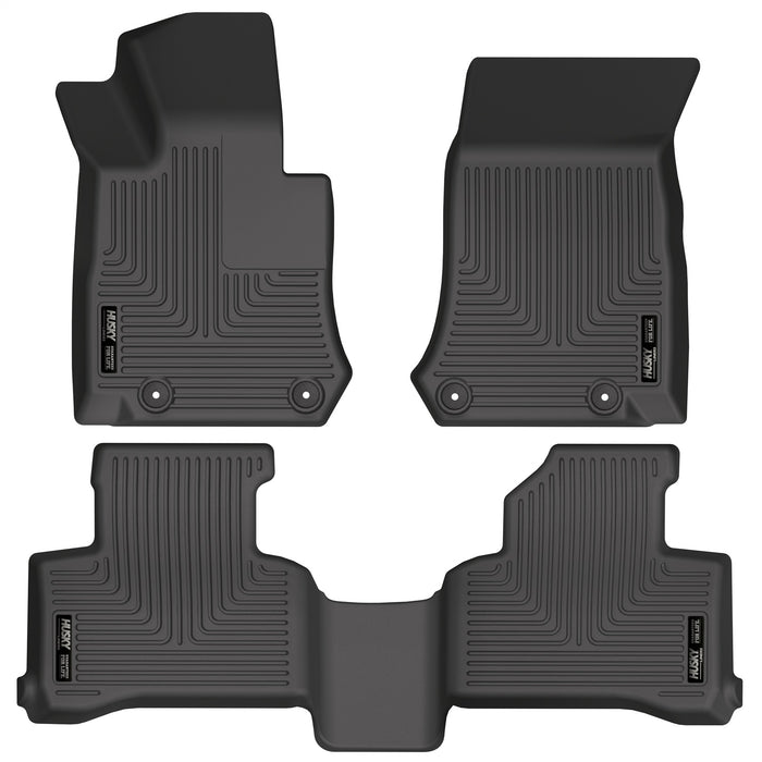 Husky Liners 99391 Weatherbeater-Front/2nd Seat Floor Liners for Select Mercedes-Benz GLC300