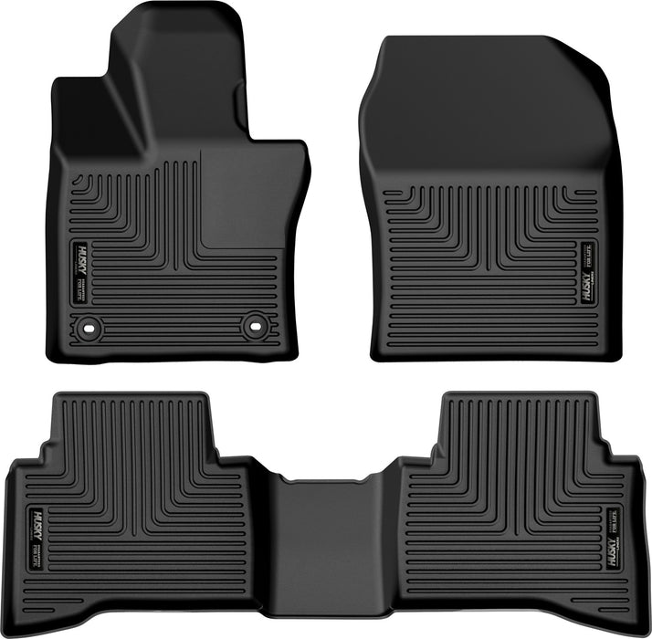 Husky Liners 99431 Weatherbeater-Front/2nd Seat Floor Liners for Select Toyota Prius