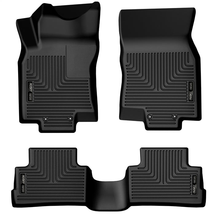 Husky Liners 99451 Weatherbeater-Front/2nd Seat Floor Liners for Select Nissan Rogue Sport