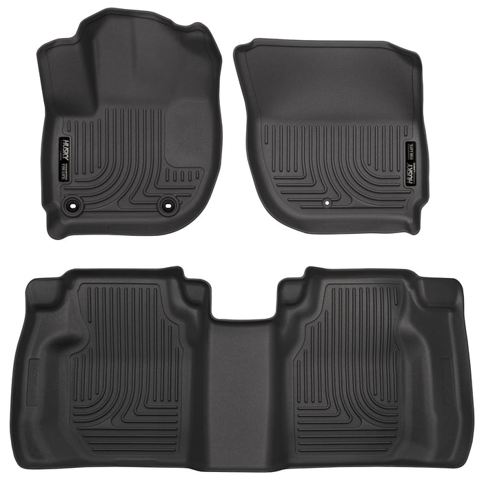Husky Liners 99491 Weatherbeater-Front/2nd Seat Floor Liners for Select Honda Fit