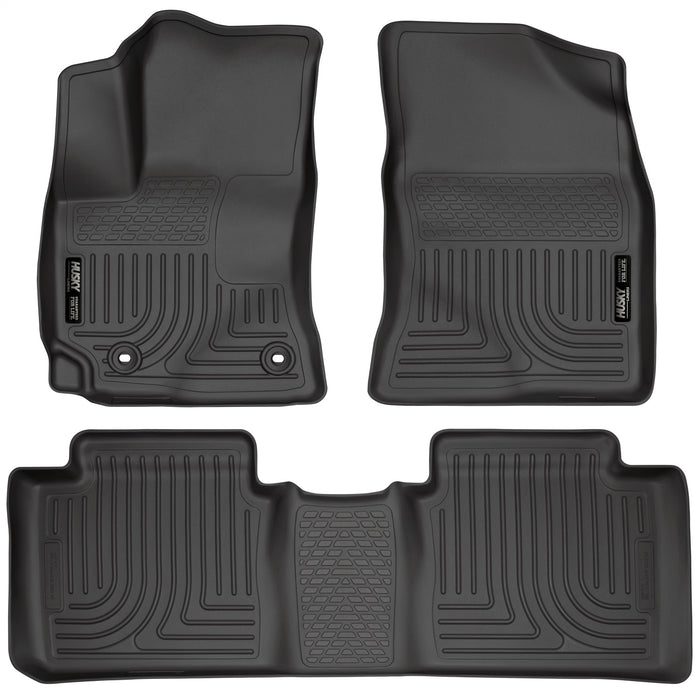 Husky Liners 99521 Weatherbeater-Front/2nd Seat Floor Liners for Select Toyota Corolla