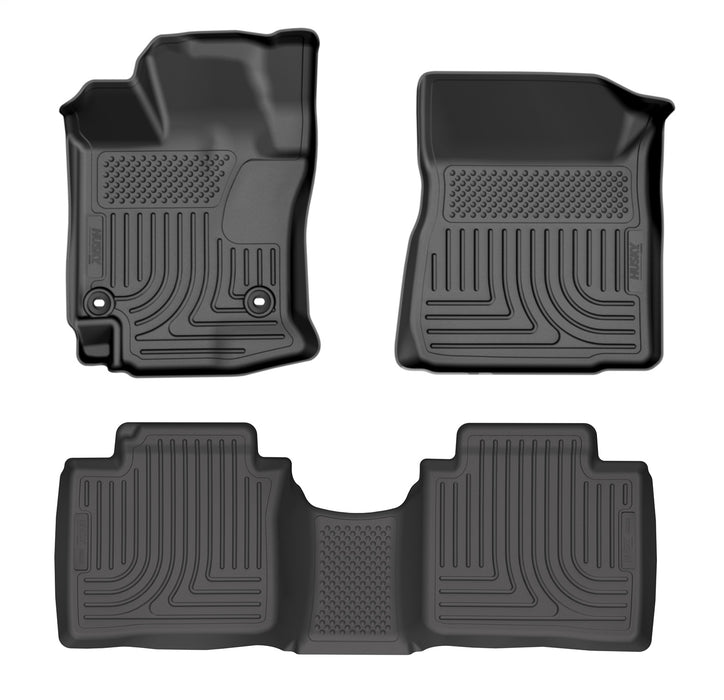 Husky Liners 99541 Weatherbeater-Front/2nd Seat Floor Liners for Select Toyota Venza