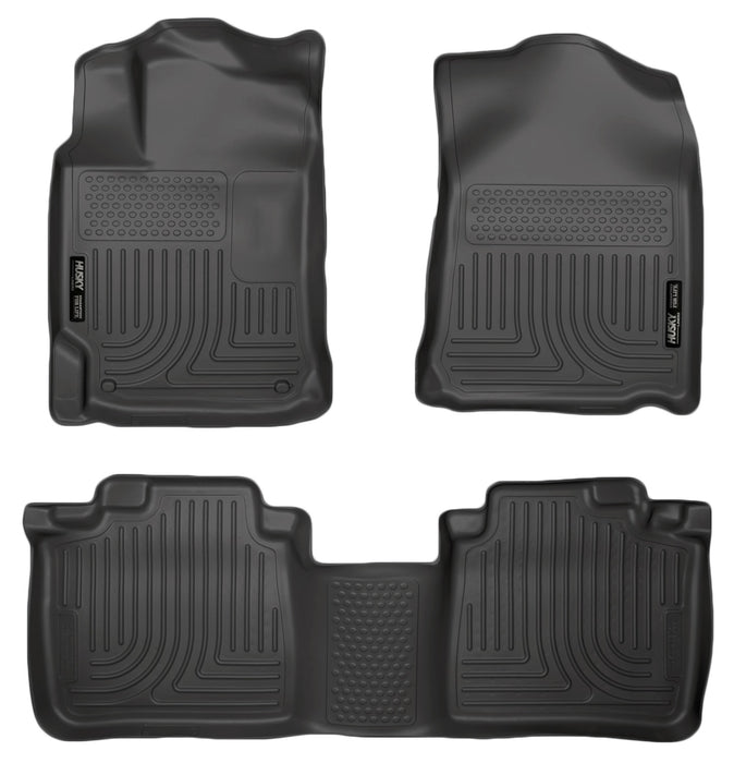 Husky Liners 99551 Weatherbeater-Front/2nd Seat Floor Liners for Select Lexus RX350, Lexus RX450h
