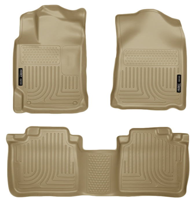 Husky Liners 99553 Weatherbeater-Front/2nd Seat Floor Liners for Select Lexus RX350, Lexus RX450h
