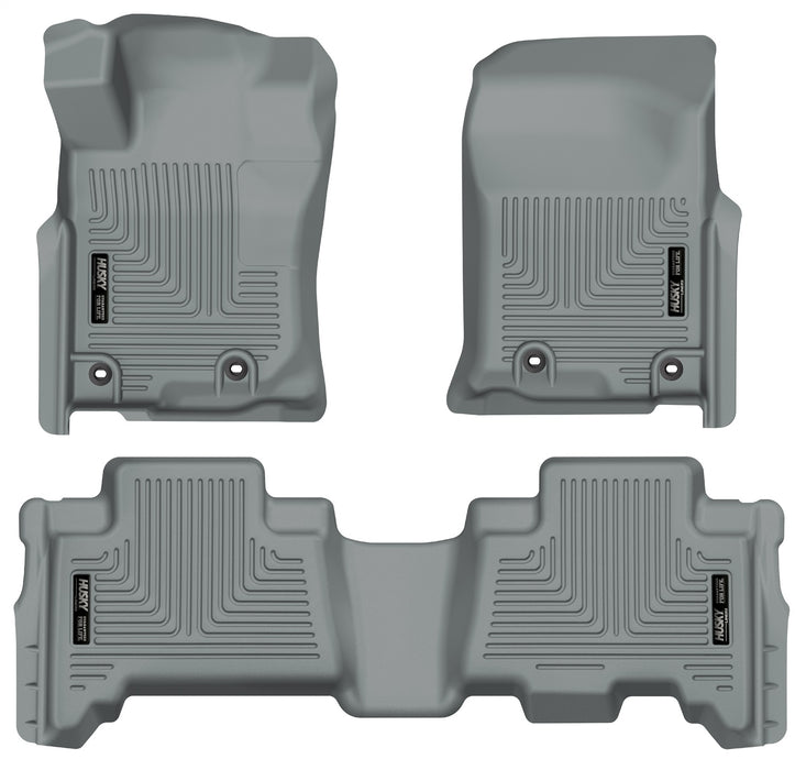 Husky Liners 99572 Weatherbeater-Front/2nd Seat Floor Liners for Select Lexus GX460, Toyota 4Runner