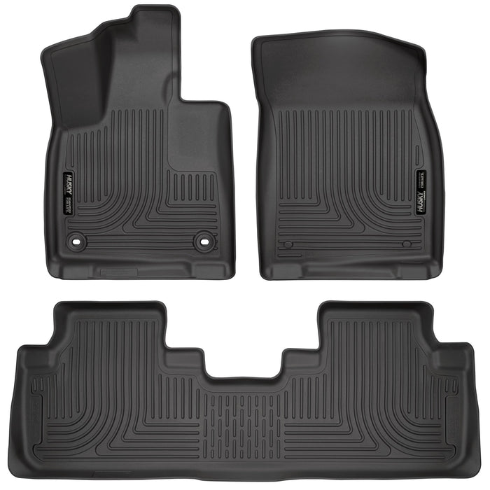 Husky Liners 99651 Weatherbeater-Front/2nd Seat Floor Liners for Select Lexus RX350, Lexus RX350L, Lexus RX450h, Lexus RX450hL