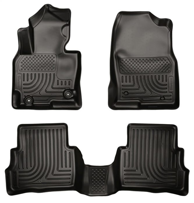 Husky Liners 99731 Weatherbeater-Front/2nd Seat Floor Liners for Select Mazda CX-5