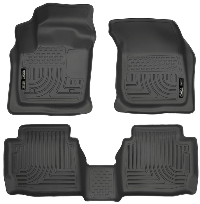 Husky Liners 99751 Weatherbeater-Front/2nd Seat Floor Liners for Select Ford Fusion, Lincoln MKZ