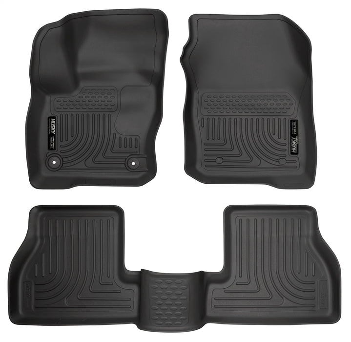 Husky Liners 99771 Weatherbeater-Front/2nd Seat Floor Liners for Select Ford Focus