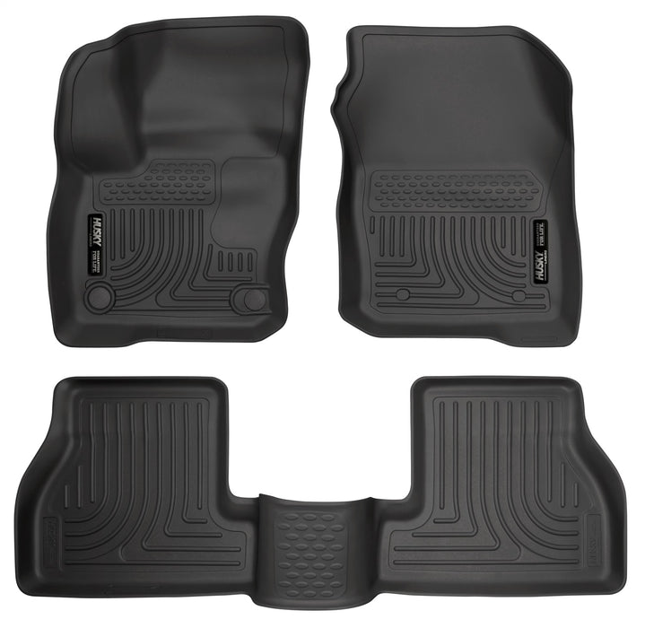 Husky Liners 99781 Weatherbeater-Front/2nd Seat Floor Liners for Select Ford Focus
