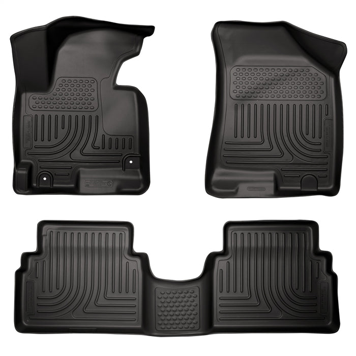 Husky Liners 99831 Weatherbeater-Front/2nd Seat Floor Liners for Select Hyundai Tucson