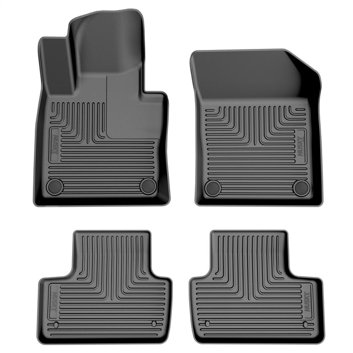 Husky Liners 99911 Weatherbeater-Front/2nd Seat Floor Liners for Select Ford F-150, Volvo XC60, Volvo XC90