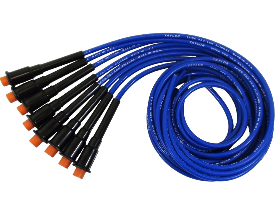 Taylor Cable 75689 8mm Spiro-Pro Ignition Wire Set - Truck Part Superstore