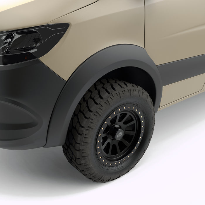 EGR 758604 EGR Rugged Style Black Fender Flare - proudly made in the USA - Truck Part Superstore