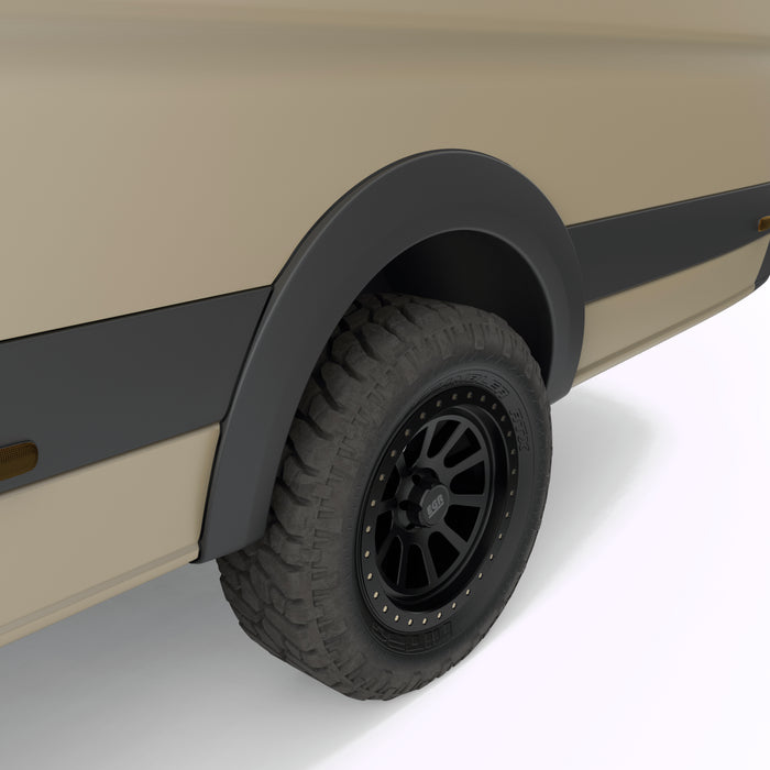 EGR 758604 EGR Rugged Style Black Fender Flare - proudly made in the USA - Truck Part Superstore