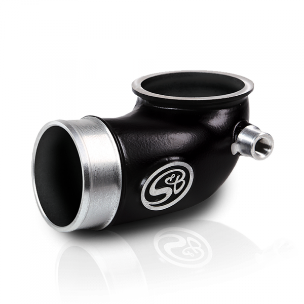 S&B 76-1006B-BKJF Turbo Inlet Manifold For 04-05 Chevrolet Silverado GMC Sierra 6.6L LLY S&B - Truck Part Superstore