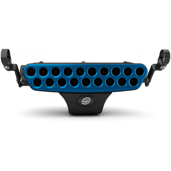 S&B 76-3003-BKJF Stainless Steel Blue Faceplate for Particle Separator S&B - Truck Part Superstore