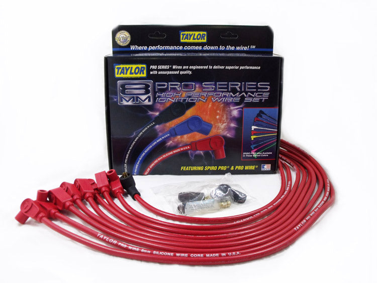 Taylor Cable 76237 8mm Pro Wire Ignition Wire Set - Truck Part Superstore